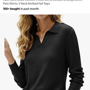 Classic Black Women's Sweater